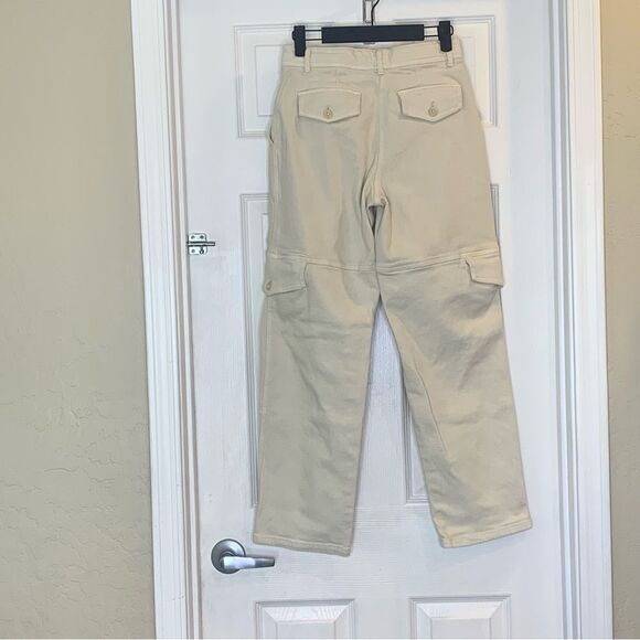 Aritzia Wilfred Free Woven Wide Leg Cargo Pants Size 0 - Picture 2 of 9